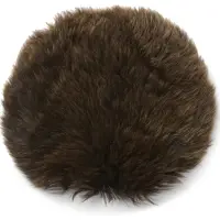 Skinnwille , Gently Istuintyyny lampaannahasta ø34 cm Natural Brown