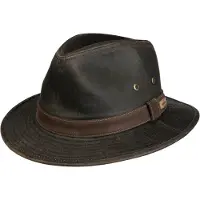 Stetson Men's Traveller Cotton/Polyester Brown Hatut 59/L