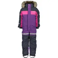 Didriksons Kids' Bjärven Coverall 3 Royal Purple Haalarit 80