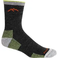 Darn Tough Men's Hiker Micro Crew Sock Cushion Lime Retkeilysukat XL (46-49.5)