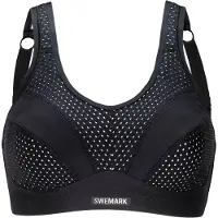 Swegmark Incredible Sports Bra Extreme Support Black - Black - B x 85