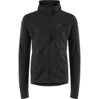 Klättermusen Men's Sigyn Hooded Zip Raven Välikerrospuserot XL