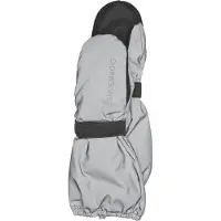 Didriksons Biggles Refl Mitten Silver - 4/6