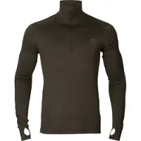 Härkila Base All Season Half-Zip Undershirt Men Shadow Brown XL
