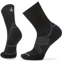 Smartwool Unisex Run Targeted Cushion Cold Weather Crew Socks Black Urheilusukat 34-37