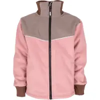 Lindberg Kids' Stormy Jacket Windfleece Grey/Blush Muut vuorettomat takit 80