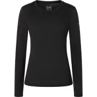 Super.natural Women's Arctic230 Long Sleeve Jet Black Kerrasto yläosat S