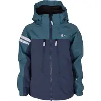 Lindberg Kids' Lingbo Jacket Turquoise/Navy 110