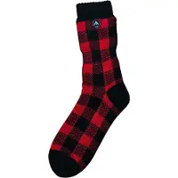 Avignon Heat Max Plaid - Red (Size: 39-45)