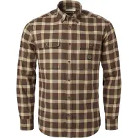 Chevalier Heron Flannel ShirtMen Holly Green Checked - S