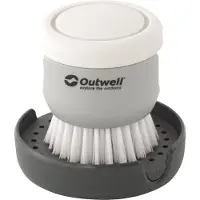Outwell Kitson Brush W/Soap Dispenser Grey Keittotarvikkeet OneSize