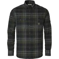 Chevalier Heron Flannel Shirt Men October Green Checked L