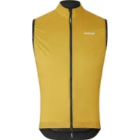 Gripgrab Men's PACR Windproof Lightweight Vest Mustard Yellow XL