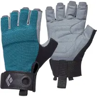 Black Diamond Women's Crag Half-Finger Gloves Raging Sea L