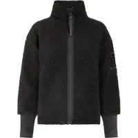 Didriksons Mella FZ 3, fleece-takki, nainen, musta