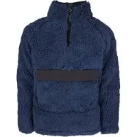 Lindberg Kids' Kläppen Pile Jacket Navy Pitkähihaiset paidat 110