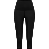Super.natural Women's Tundra175 Comfy Tight 3/4 Jet Black Kerrasto alaosat XS