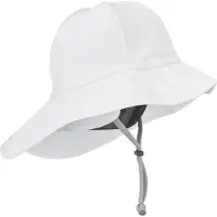 Didriksons Southwest Hat Galon - White - M