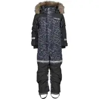 Didriksons Kids' Bjärven Special Edition Coverall Grundsund Reflective Navy Haalarit 90
