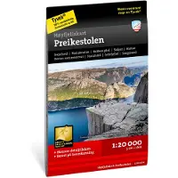 Calazo Preikestolen 1:20000 retkeilykartta, ulkomaat