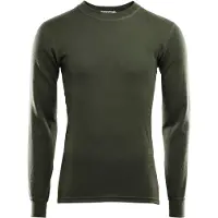 Aclima Men's WarmWool Crew Neck Olive Night Kerrasto yläosat S