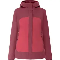 Didriksons Women's Grit Jacket 3 Anemon Red Sadetakit 36