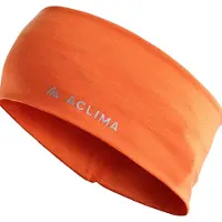 Aclima LightWool Headband Orange Tiger L