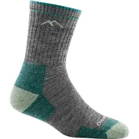 Darn Tough Women's Hiker Micro Crew Midweight Hiking Sock Cushion Slate Retkeilysukat 38-41