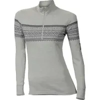 Aclima Marius Mock Neck zip Gråfjell naisten paita