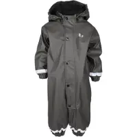Lindberg Kids' Fagerhult Rain Baby Overall Fleece Anthracite Sadesetit 104