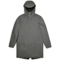 Rains Long Jacket W3 - Grey - L