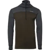 Aclima Men's LightWool 180 Hoodie Tarmac/Marengo Pitkähihaiset paidat Tarmac / Marengo S