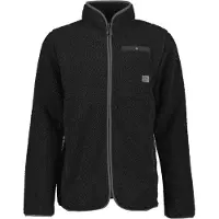 Didriksons Men's Phoenix Full Zip Black Välikerrospuserot M