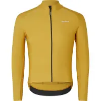Gripgrab Thermapace pitkähihainen pyöräily Jersey Sinappi keltainen