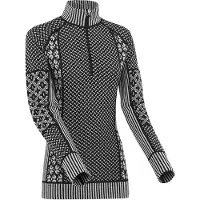 Kari Traa Women's Smekker Half Zip Black Kerrasto yläosat S