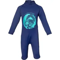 Isbjörn of Sweden Kids' Dolphine Sun Jumpsuit Navy Uima-asut 110/116