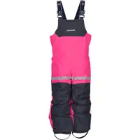 Didriksons Kids' Bjärven Bib Pants True Pink Ulkoiluhousut 100