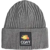 ColourWear Badge Beanie Grey Mel Pipot One Size
