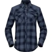 Norrøna Femund Flannel Shirt W'S Navy Blazer - L