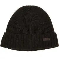 Barbour Carlton Beanie Hat - Green - ONE SIZE
