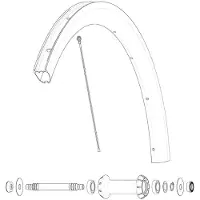 Mavic Kit 9 Front Cosmic Sl 40 Rb Pinnat