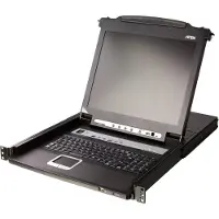 Aten – KVM switch 1-8, 19" 1U with 19" LCD screen, US (CL5708N-ATA-AG)