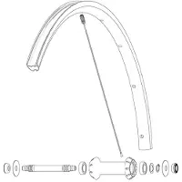 Mavic Kit 9 Front Ksyrium S Pinnat