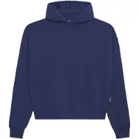 Prohibited Oversized Hoodie - Navy - S