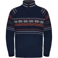 Gridarmor Men's Snøstjerne Half Zip Ullgenser Navy Blazer Välikerrospuserot Navy Blazer S