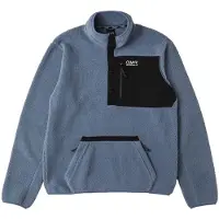 ColourWear Men's Snap Pile Grey Blue Välikerrospuserot L
