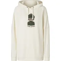 Super.natural Women's Snow Cat Hoodie Fresh White/Various Pitkähihaiset paidat L