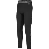 Hellner Men's Wool Tech Base Layer Pant Black Beauty Kerrasto alaosat S