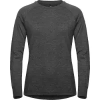 Gridarmor Women's Viks Wool Top 2.0 Dk. Greymelange Kerrasto yläosat XL