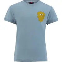 Ulvang Kids' Piny Grapich Tee Smoke Blue/Misted Yellow Kerrasto setit 122